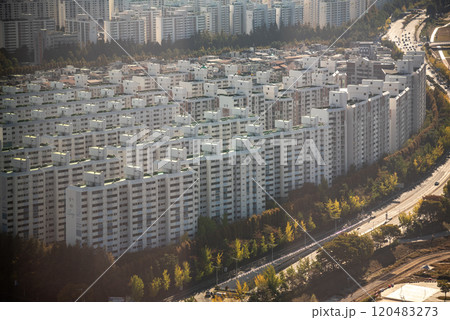 Cityscape of Daejeon capital of South Chungcheong province in South Korea Cityscape of Daejeon capital of South Chungcheong province in South Korea 120483273