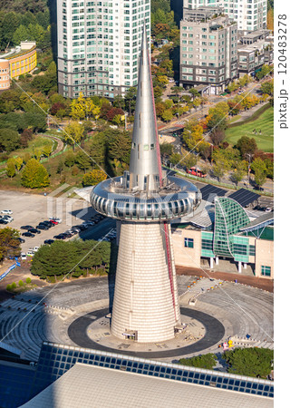 Cityscape of Daejeon capital of South Chungcheong province in South Korea 120483278