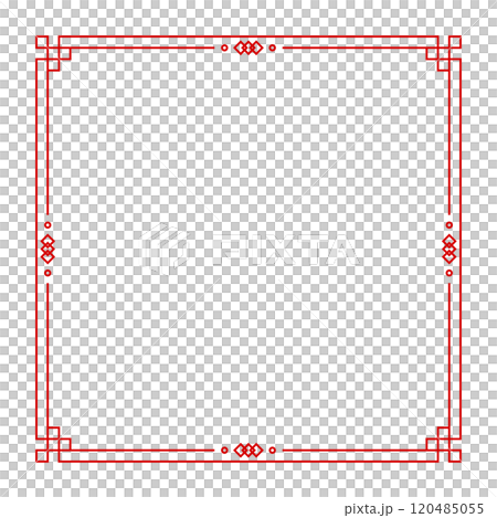 中國風相框、背景素材 120485055