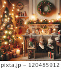 可愛い　クリスマスデコレーション 120485912