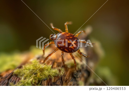 Close-up of a Tick - Generative AI 120486553