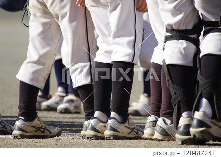 少年野球のストッキング 120487231