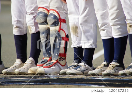 野球のストッキング 120487233