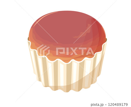 蒸しパンのイラスト 120489179