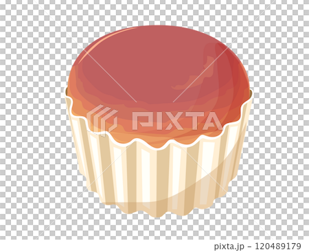 蒸しパンのイラスト 120489179