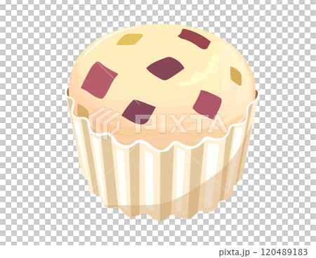 illustration of steamed bread 120489183