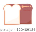 食パンのイラスト 120489184
