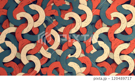 カラフルなシームレスなパターン カラフルなシームレスなパターン 120489717