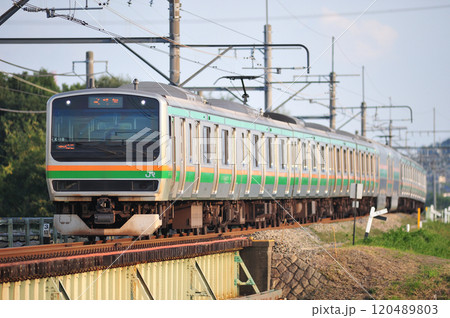 高崎線 岡部-本庄 JR東日本 E231系1000番台 K-19編成(国府津) 高崎線 岡部-本庄 JR東日本 E231系1000番台 K-19編成(国府津) 120489803