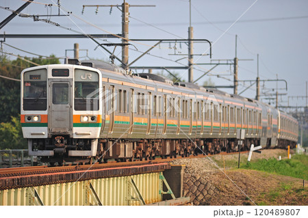 高崎線 岡部-本庄 JR東日本 211系 C13編成(高崎) 高崎線 岡部-本庄 JR東日本 211系 C13編成(高崎) 120489807