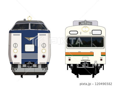 愛知の列車No.4_485系300番台 / 103系 愛知の列車No.4_485系300番台 / 103系 120490382