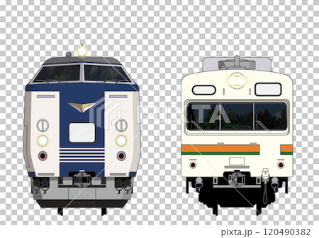 愛知の列車No.4_485系300番台 / 103系 愛知の列車No.4_485系300番台 / 103系 120490382