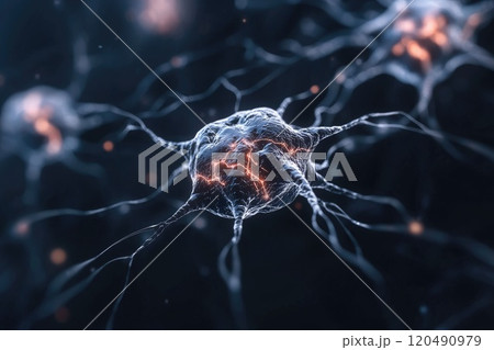 Holographic Rendering of Neural Network in 3D Style Holographic Rendering of Neural Network in 3D Style 120490979