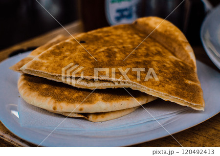 traditional food of Cyprus in the restaurant 120492413