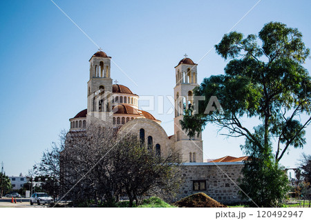 Agioi Anargyroi church at Paphos, Cyprus 120492947