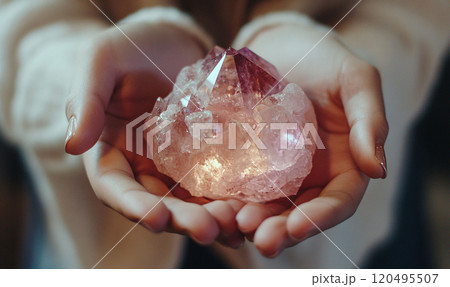 AGI Breathing Crystal Sphere Close-Up 120495507