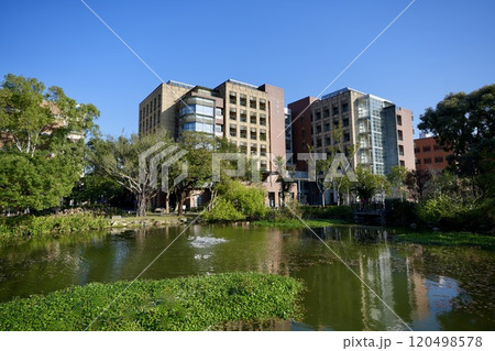 國立台灣大学・醉月湖(台湾・台北市大安区) 國立台灣大学・醉月湖(台湾・台北市大安区) 120498578