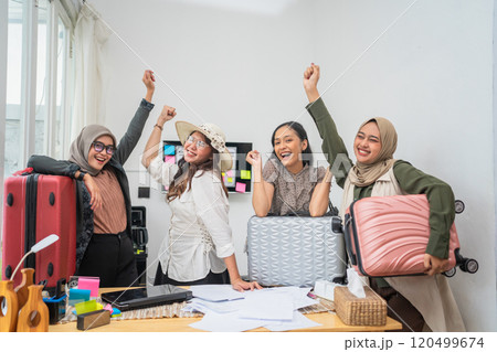 Celebrating Women Empowerment in a Modern Office Environment for All to See Celebrating Women Empowerment in a Modern Office Environment for All to See 120499674