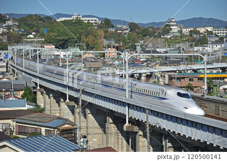 東海道新幹線　小田原ー熱海　JR東海　N700系　Z51編成（東京）　のぞみ　ひかり　こだま 120500141