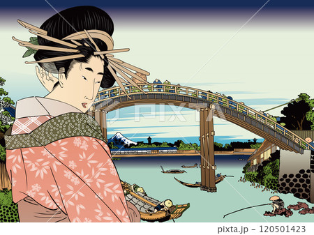 和風コラージュ　その72 120501423
