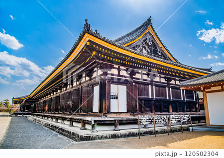 京都 三十三間堂　本堂 120502304