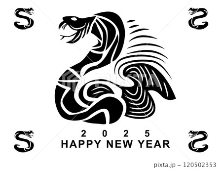 2025年巳年、新年03 120502353