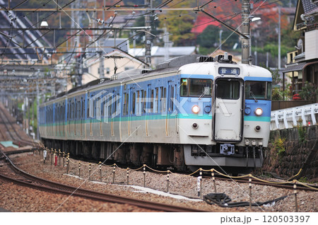 中央本線 上野原 JR東日本 115系 C14編成(長野) 中央本線 上野原 JR東日本 115系 C14編成(長野) 120503397