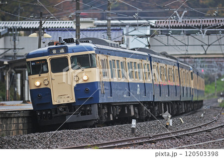 中央本線　上野原　JR東日本　115系　M4編成（豊田） 120503398