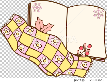 Groovy Pastel Winter Bookish Groovy Pastel Winter Bookish 120503649
