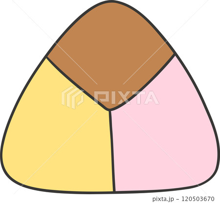 Pan Dulce Polvoron Trebo Mexican Sweet Cartoon Doodles 120503670