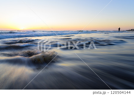 夜明けのビーチ 夜明けのビーチ 120504144