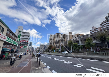 大阪市都島区の風景　都島橋周辺 120504167