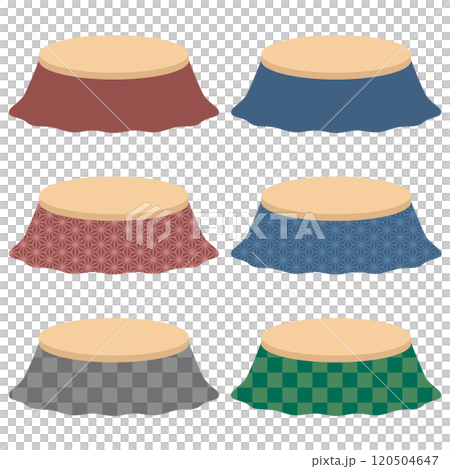 Kotatsu illustration set Kotatsu illustration set 120504647