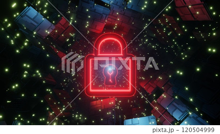 サイバーセキュリティーやサイバー攻撃を彷彿させるイメージ サイバーセキュリティーやサイバー攻撃を彷彿させるイメージ 120504999
