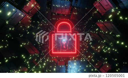 サイバーセキュリティーやサイバー攻撃を彷彿させるイメージ サイバーセキュリティーやサイバー攻撃を彷彿させるイメージ 120505001