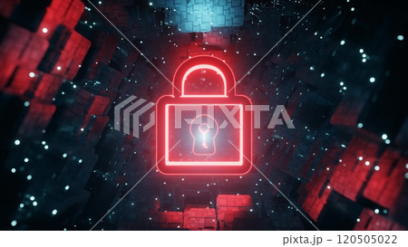 サイバーセキュリティーやサイバー攻撃を彷彿させるイメージ サイバーセキュリティーやサイバー攻撃を彷彿させるイメージ 120505022