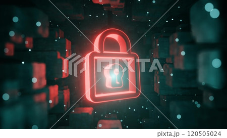 サイバーセキュリティーやサイバー攻撃を彷彿させるイメージ サイバーセキュリティーやサイバー攻撃を彷彿させるイメージ 120505024