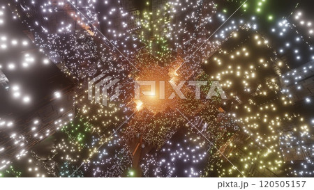 カラフルな光の背景 カラフルな光の背景 120505157