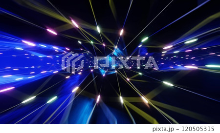 カラフルな光の背景 カラフルな光の背景 120505315