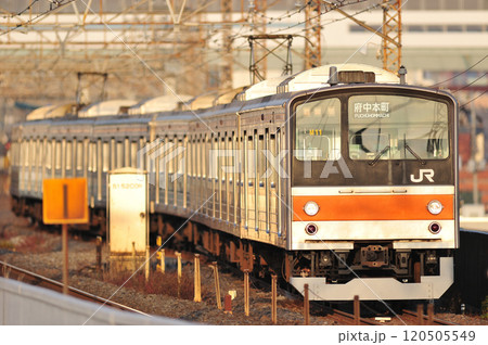 武蔵野線　西浦和－北朝霞　JR東日本　205系　M11編成（幕張） 120505549