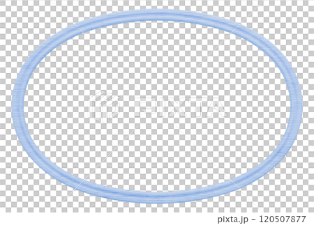 3D材質_木質相框_圓形_淺藍色 3D材質_木質相框_圓形_淺藍色 120507877