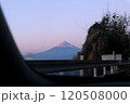 夕方の富士山 120508000