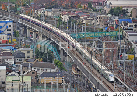 東北新幹線 上野-大宮 JR東日本 E3系(山形)+E2系(仙台) つばさ やまびこ 東北新幹線 上野-大宮 JR東日本 E3系(山形)+E2系(仙台) つばさ やまびこ 120508058