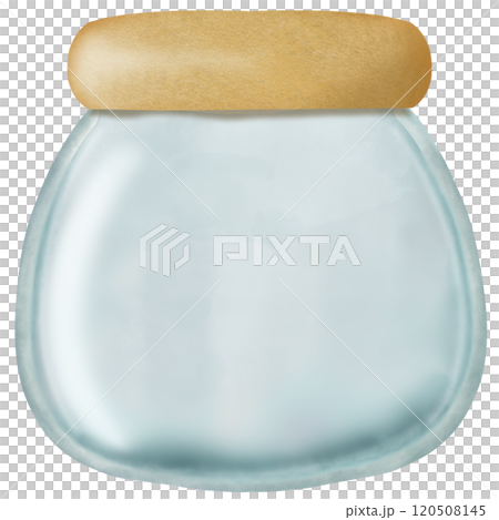 Assorted lollipop candies in a Glass jar for decorative , party setting. hand drawn cartoon style. 120508145