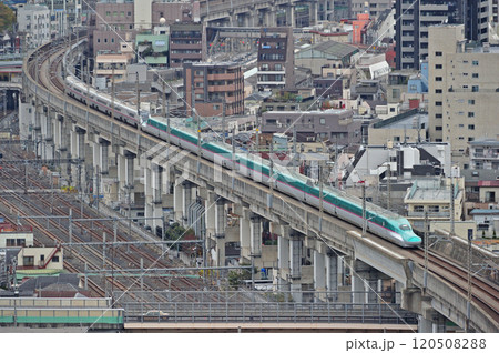 東北新幹線 大宮-上野 JR東日本 E5系 U9編成(仙台)+E3系 R4編成(秋田) はやぶさ 東北新幹線 大宮-上野 JR東日本 E5系 U9編成(仙台)+E3系 R4編成(秋田) はやぶさ 120508288
