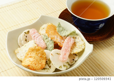おかきとお茶 おかきとお茶 120509341