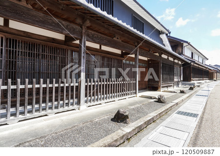 土山宿本陣跡　東海道土山宿の町並み（滋賀県甲賀市土山） 120509887