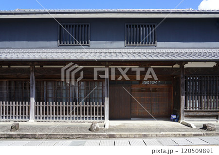 土山宿本陣跡　東海道土山宿の町並み（滋賀県甲賀市土山） 120509891