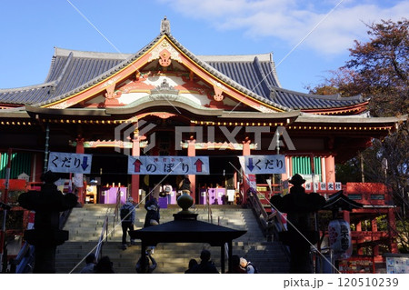 東京都目黒区の目黒不動尊の風景 東京都目黒区の目黒不動尊の風景 120510239