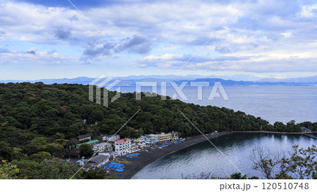 大瀬崎から駿河湾を望む 120510748